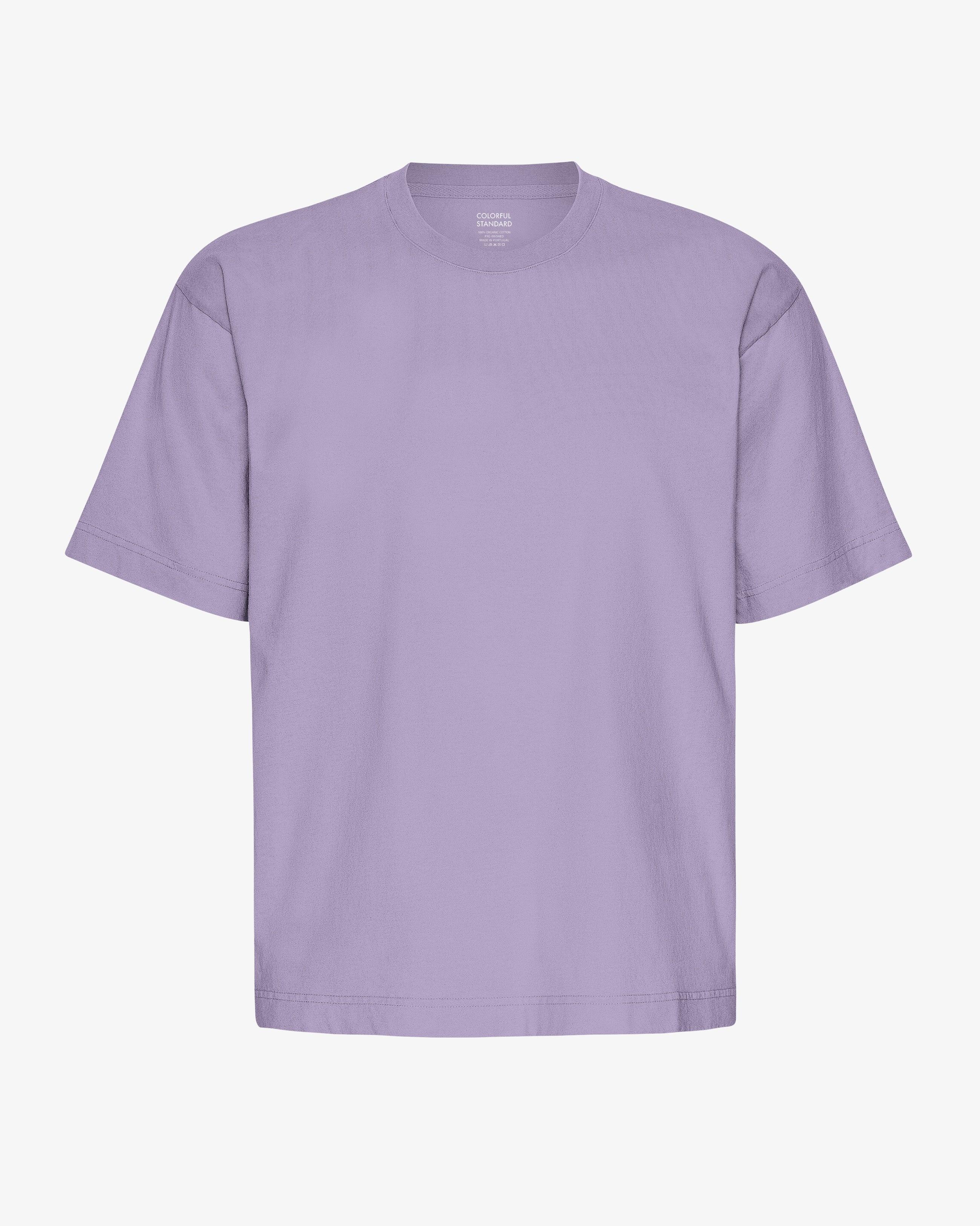 Colorful Standard Purple Jade Oversized Organic T-Shirt Herren purple
